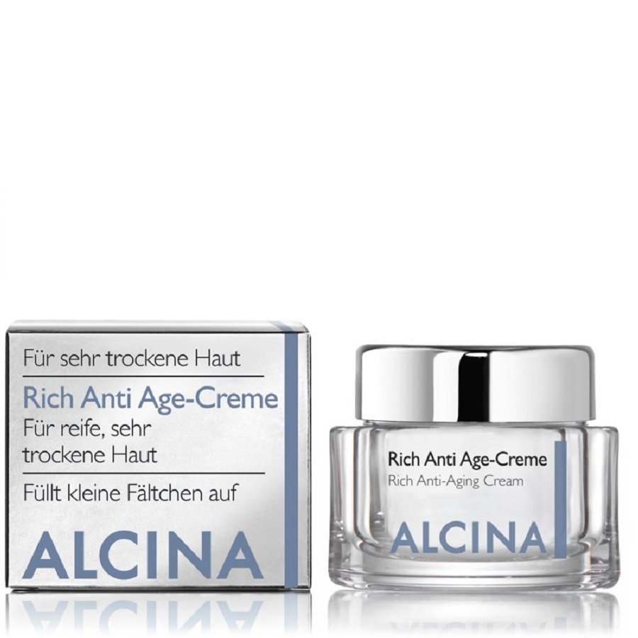 Alcina für trockene Haut Rich Anti-Age Creme 50ml Alcina für trockene Haut Rich Anti-Age Creme 50ml