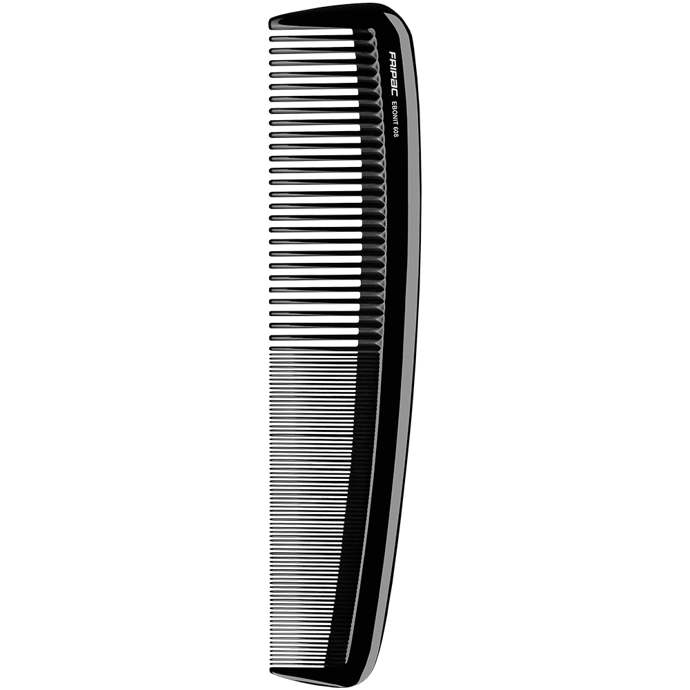 Fripac Ebonit-Damenkamm mittelgroß 608 Fripac Ebonit-Damenkamm mittelgroß 608