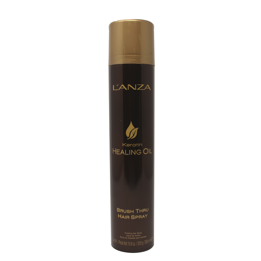 Lanza Keratin Healing Oil Brush Thru Hairspray 350ml