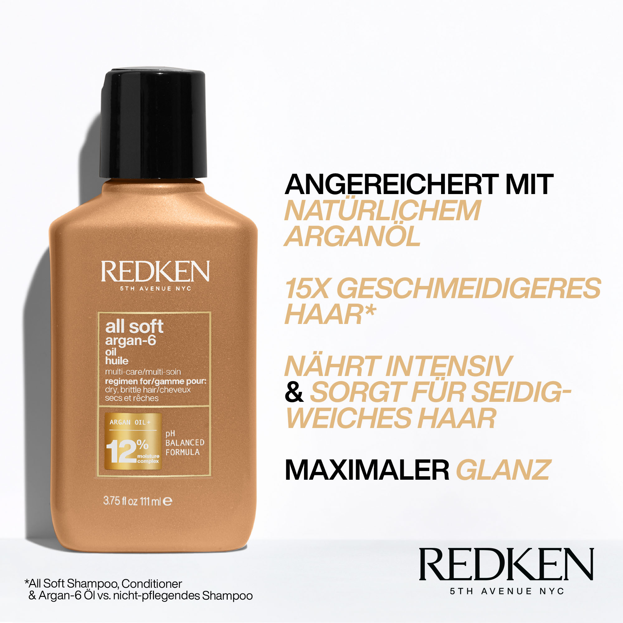 Redken All Soft Argan-6 Öl 111ml