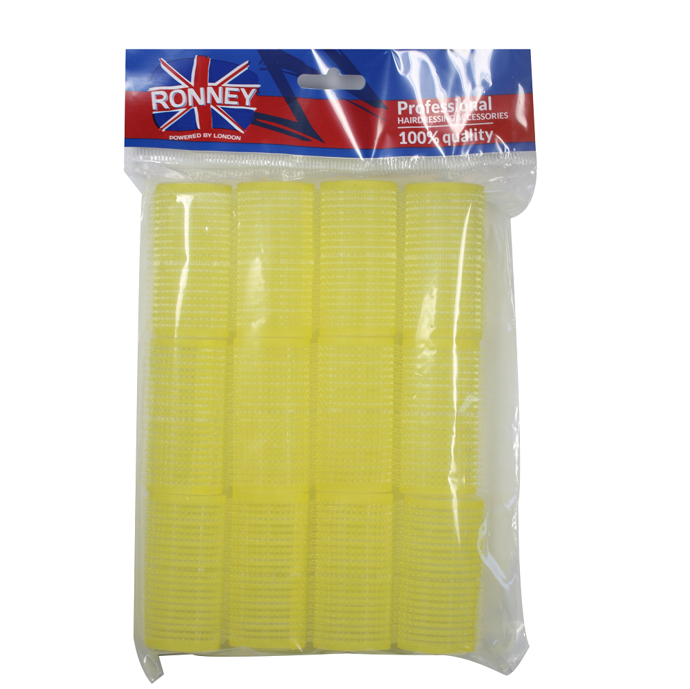Ronney Professional Velcro Rollers 32/63mm yellow 12St SALE Ronney Professional Velcro Rollers 32/63mm yellow 12St SALE
