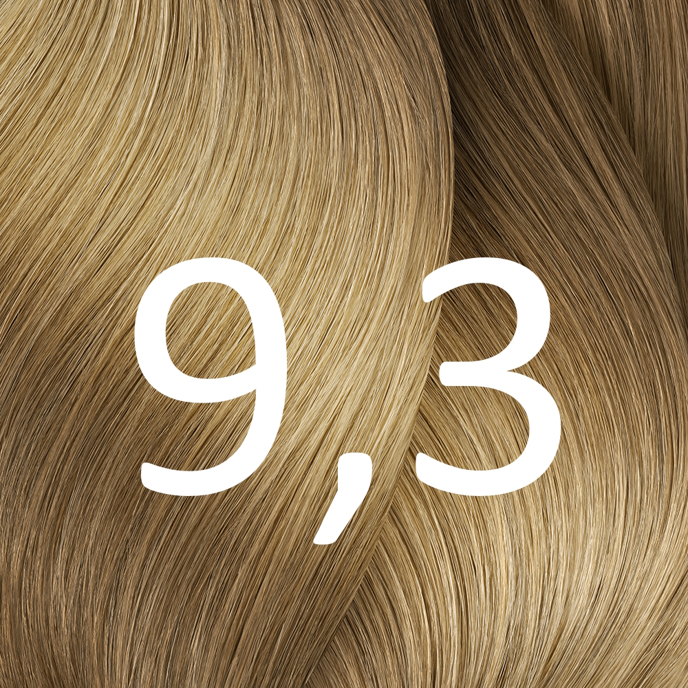 9,3 sehr helles blond gold