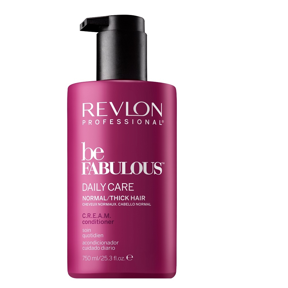 Revlon Be Fabulous Daily Care Normal/Thick Hair C.R.E.A.M. Conditioner 750ml SALE