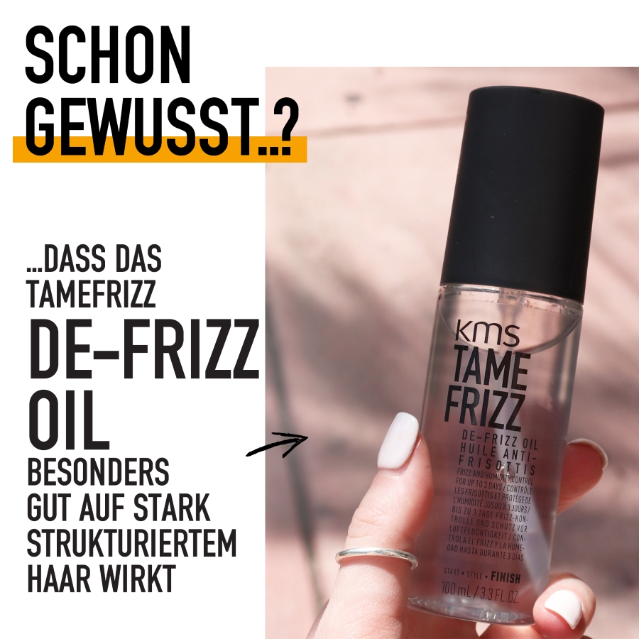 KMS Tamefrizz De-Frizz Oil 100ml 