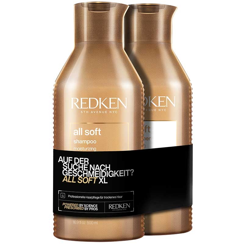 Redken All Soft Bundle Shampoo 500ml + Conditioner 500ml