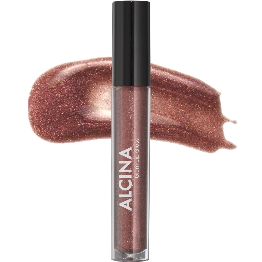 Alcina Glam Lip Gloss brown