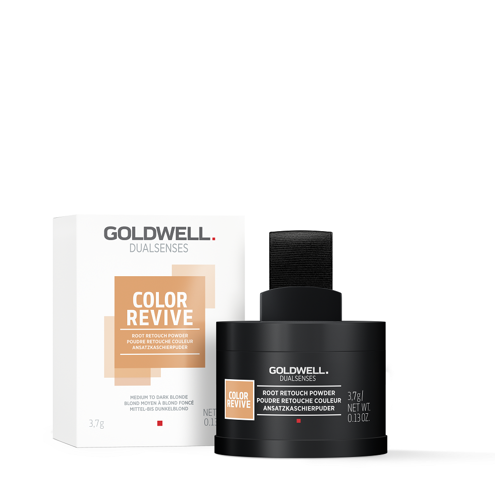 Goldwell Dualsenses Color Revive Root Retouch Powder 3,7g Mittel- bis Dunkelblond