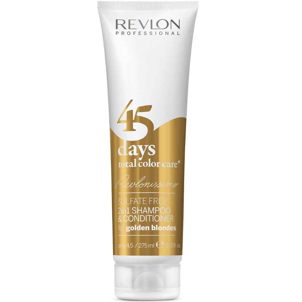 Revlonissimo 45 Days Golden Blondes 2in1 Shampoo & Conditioner 275ml