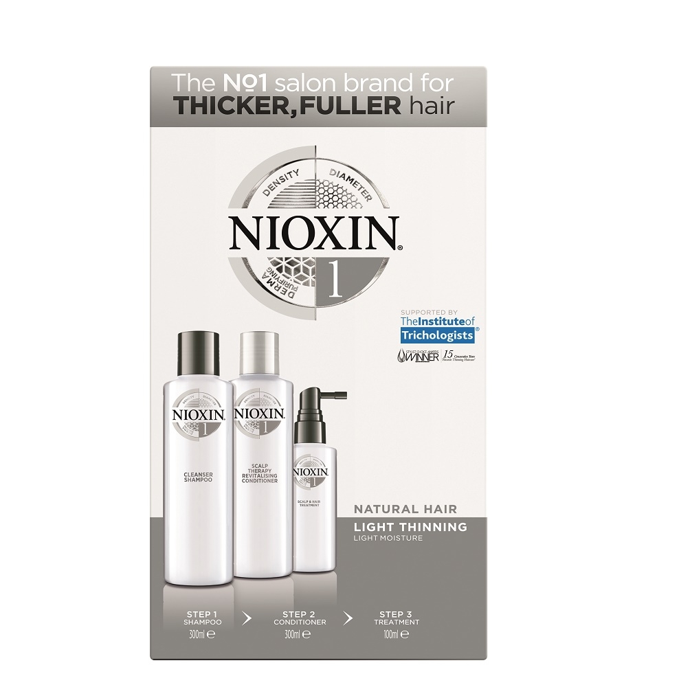 Nioxin 3-Stufen-System Starter-Set 1  Nioxin 3-Stufen-System Starter-Set 1