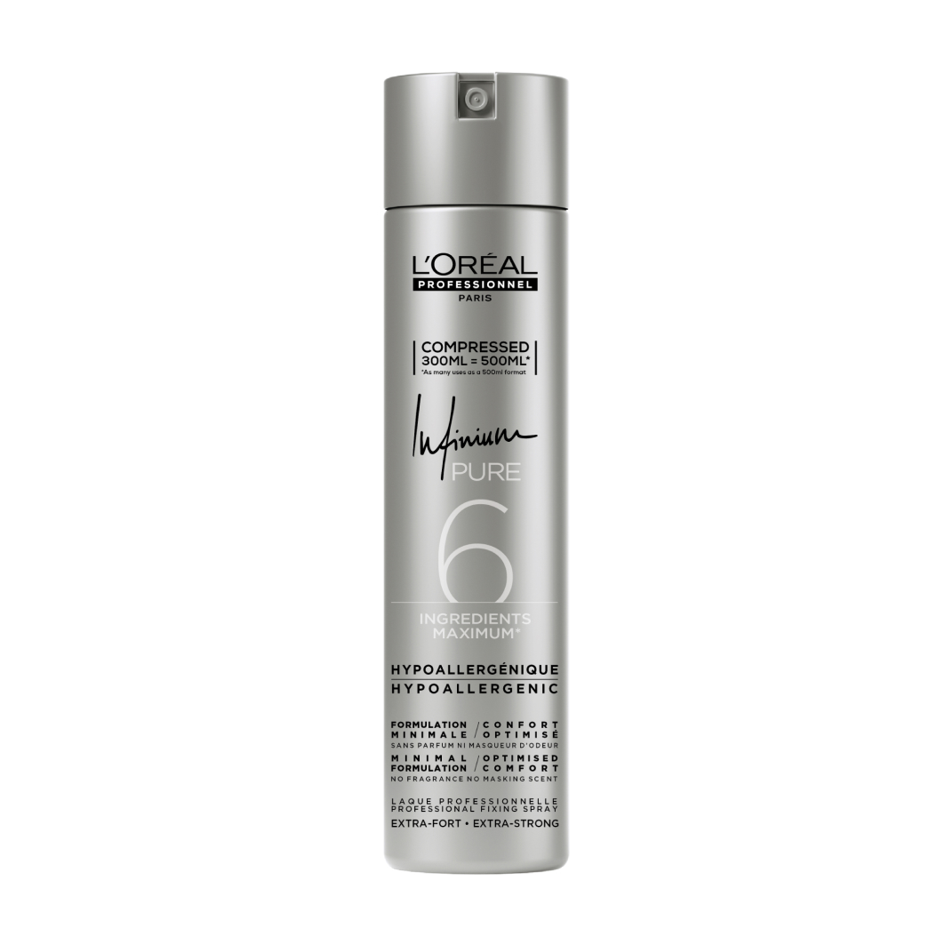 L'Oréal Professionnel Infinium Pure Extra Strong Compressed Spray 300ml L'Oréal Professionnel Infinium Pure Extra Strong Compressed Spray 300ml