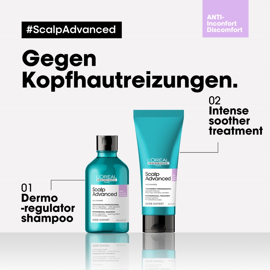 L‘Oréal Professionnel Paris Serie Expert Scalp Advanced Anti-Discomfort Dermo-regulator Shampoo 300ml