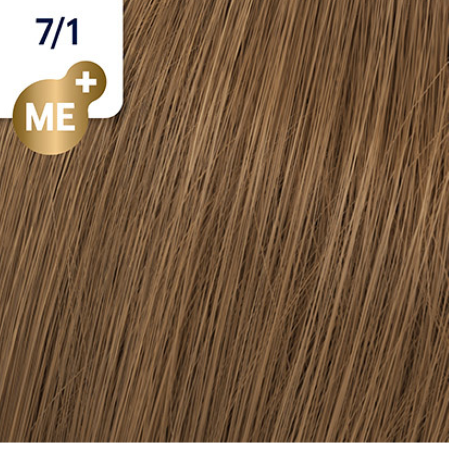 Wella Koleston Perfect ME+ 60ml 7/1 Mittelblond Asch
