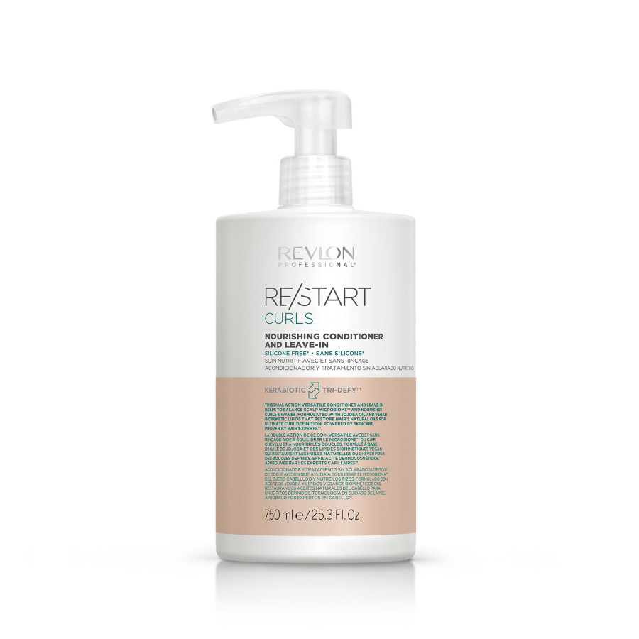 Revlon Re/Start Curls Nourishing Conditioner and Leave-In 750ml