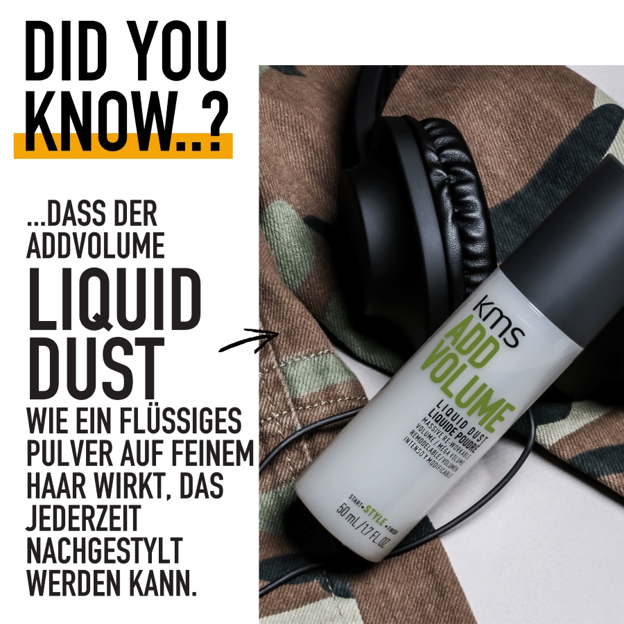 KMS Addvolume Liquid Dust 50ml 
